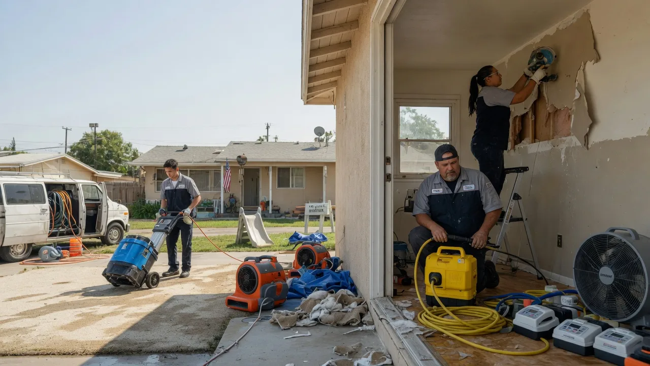 Water Damage Restoration in Coral, PA near me